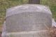 Eliza Straley tombstone