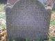 Grave marker for Captain George Denison
